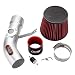 DC Sports SRI4301 CARB Compliant 2002-07 Subaru Impreza WRX/STI Performance Short Ram Air Intake System Bolt-On Kit in Polished Silver