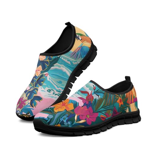 Image of Women's Loafers Slip On Slip Shoe Casual Walking Shoes Non Slip Work Shoes Mesh Athletic Sneakers