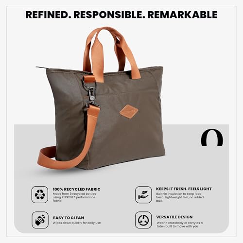 DaCosta Daily Tote Bag for Women with Zipper - Travel Tote with Pockets - Lightweight Daily Bag with Insulated Lining3