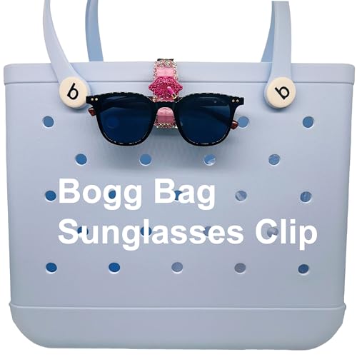 Image of Bogg Bag Sunglasses Clip /Holder Bling Style,Beach Bag Accessories