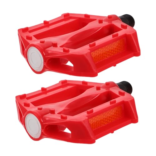 BESPORTBLE 2 Pedales De Bicicleta De Montaña Accesorios para Bicicletas Accesorios para Bicicletas Pedales De Bicicleta Rosa Pedales De Aluminio Pedales De Bicicleta Morados Clips para