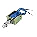 New Lon0167 DC24V 400mA Featured 10mm Stroke 19N reliable efficacy Force Push Pull Type Frame DC Solenoid Electromagnet Magnet JF-0837(id:dac 35 57 6fe)