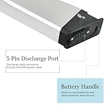 Xiseny Ebike Battery 48V 15AH for Engwe pro 2, Mate X,Hyuhome Etc Brand, Lithium-ion Folding Bike Replacement Battery Packs for Engwe Engine Pro 250W-1000W Motors (48V15ah) - Image 5