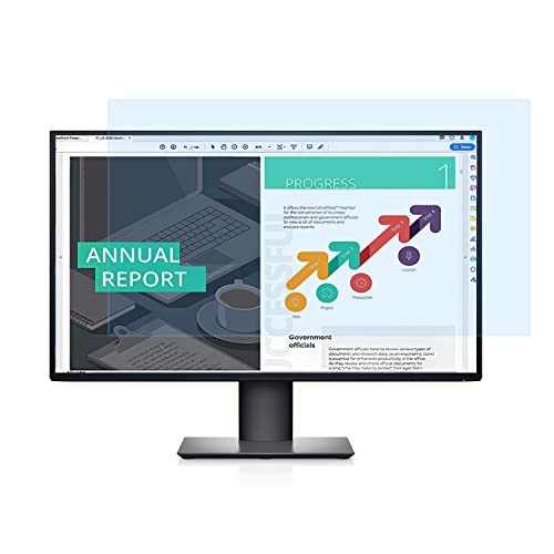27 Pollici Filtro Anti Luce Blu, Protezione per Gli Occhi, Anti Luce Blu Filtro a Schermo, Blocca...