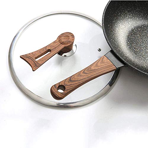 Wok antiadherente de piedra Maifan 32 cm con mango de baquelita miniatura 5