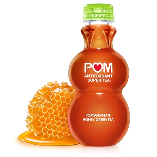 Image of POM Wonderful Antioxidant Super Tea, Pomegranate Honey Green Tea, 12 Ounce
