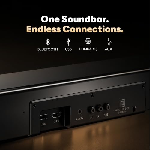 Image of GOVO GoSurround 690 5.1 Channel Soundbar with Subwoofer & Rear Satellites | Bluetooth v5.3 | HDMI ARC | Deep Bass Home Theatre