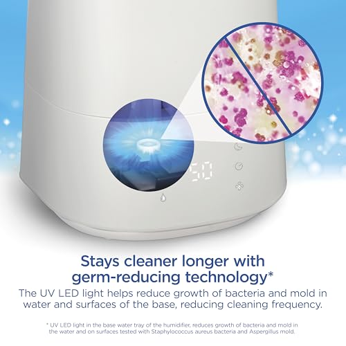 Clorox Air Humidifier for Bedroom With Germ and Bacteria Reducing UV LED - image 2