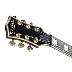 Rocktile Pro L-200OHB Guitare électrique Orange Honey Burst avec accessoires - Les Beatles, Paul McCartney, John Lennon, RIngo Starr, George Harrison Rocktile Pro L-200OHB Guitare électrique Orange Honey Burst avec accessoires – Image 4