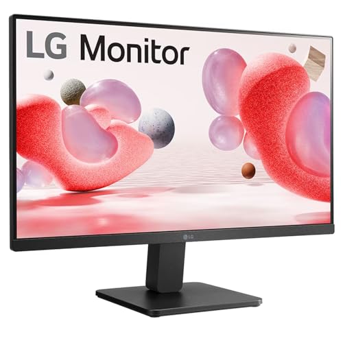 Image of LG 24MR400 24 Inch (60.4cm) IPS FHD Monitor 1920 x 1080,AMD FreeSync, 100Hz, sRGB 99% Typ(CIE1931), Black Stabilizer, Virtual Borderless, Flicker Safe, Reader Mode,OnScreen Control, HDMI,VGA (Black)
