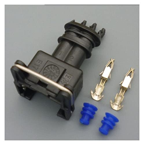 1pcs EV1 282762-1 Car Waterproof 2 Pin Electrical Wire Connector Plug Automobile Injector Connectors Adapters