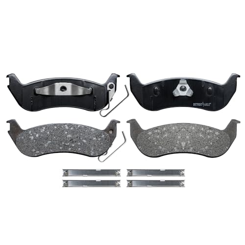 Image of Detroit Axle - Rear Brake Pads for Ford Ranger Crown Victoria Mazda B2300
