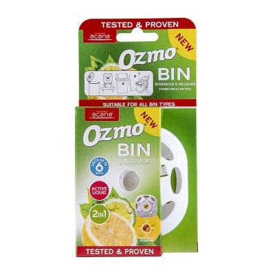 OzmoBin Deodoriser & Freshener Single Pk - Citrus (Packaging may vary )