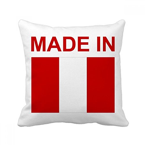 Coussin Pérou multicolore 40x40 oreiller de canapé salon et décor maison