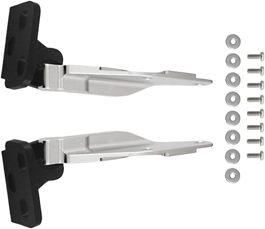 Billet Aluminum Quick Hood Hinge Release Latch, Billet Quick Hood Hinge Latch, 1992-1995 Compatible with Honda Civic EG