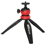 Ritz Gear Folding Tabletop Tripod - Black and Red