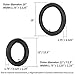 Front 12/12.5×1.75/2.125/2.25 and Rear 16×1.75/2.125 Tires and Tubes (1+2) Fit for 3-Wheeler Gear Jogging Troller Models (Both Single and Double Strollers) Including Revolution SE/Pro/Flex/SU/Ironman