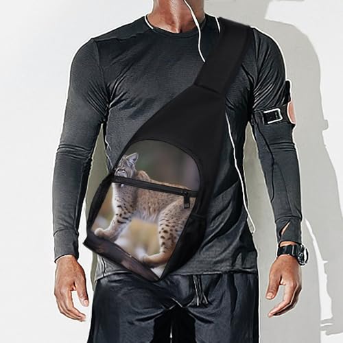 Morrales de senderismo Wild Bobcat Sling Bag miniatura 7