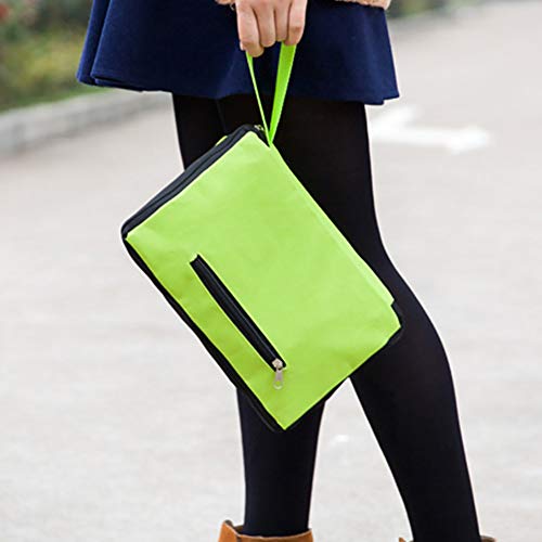 DELITLS Tug Einkaufstrolley Faltbarer Oxford-Stoff mit Rädern, tragbar, große Kapazität, wasserdicht, für Einkaufen… – Bild 7