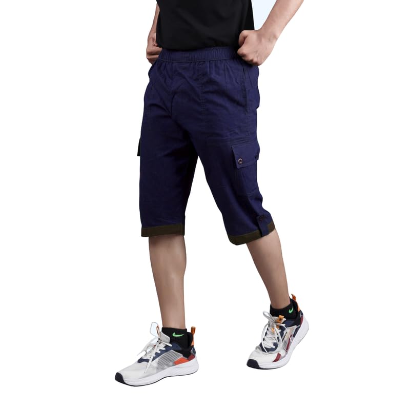 Mens Shorts Casual ||Cargo Shorts for Men ||Stylish Multi-Utility Pockets||03_Capri_Parent-picture-26
