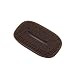 HEALLILY Bac à Savon Auto-Videur Porte-Éponge en Silicone Organisateur D'évier Organisateur Brosse de Nettoyage Boîte à Savon Distributeur de Savon pour Cuisine Kichen (Café)
