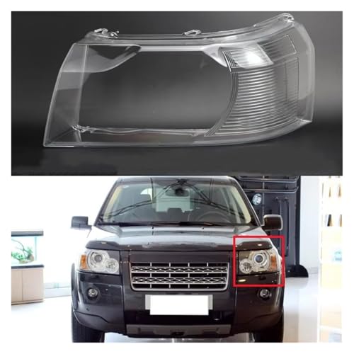 Coque de phare transparente Freelander 2 remplacement cache-lentille - 3