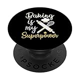 Photo Gallery baking is my superpower baker, cottura per biscotti popsockets popgrip intercambiabile Photo Gallery baking is my superpower baker, cottura per biscotti popsockets popgrip intercambiabile