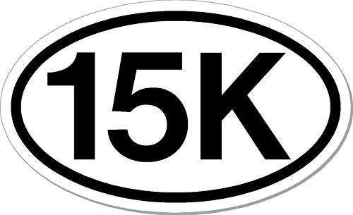 I Make Decals - 15K, Run car Bumper Window Sticker 3