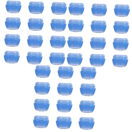 FOMIYES 36 Pçs Caixa De Creme E Leite De Plástico Loção De Viagem Recipientes De Produtos De Higiene