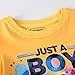 MSSMART Boys Short Sets Little Boys Summer Clothes Kids Shirt Sleeve Set Toddler Dinosaur Outfit Car Size 4T