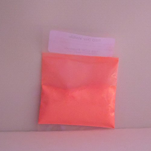 Glow In The Dark Powder Daytime Visible Red Pigment 10 Grams #TOP2