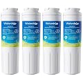 Waterdrop EDR4RXD1 Replacement for EveryDrop® Filter 4, Whirlpool® UKF8001, 4396395, Maytag® UKF8001AXX-200, UKF8001AXX-750, WD-F07, Refrigerator Water Filter, 4 Filters