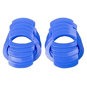 Duurzaam 10 stks Dental Intraoral Cheek Lip Retractors Mondopeners O-vormen Tanden Whitening Mondopener Tandarts Materialen Tools voor volwassenen en kinderen (Color : Blue)