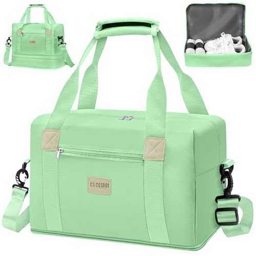 CS COSDDI Designed for Ryanair Cabin Bag 40x20x25 Underseat Carry-ons Bag, Expandable for Easyjet Cabin Bag Travel Bag with Trolley Sleeve Weekend Overnight Hand Luggage Bag for Women Men