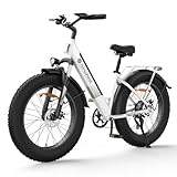 【Hidden Removable Battery】– Our electric mountain bike features a seamlessly integrated 48V 13Ah battery cleverly hidden within the frame. This stylish and elegant design not only enhances aesthetics but also improves water resistance for a more reli...