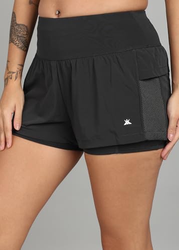 Image of Kobo Women Seamless Solid Tight Fit Running Cycling Gym Shorts (Imported)