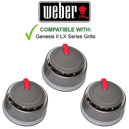 Weber 66753 boutons de commande de rechange pour grill Genesis