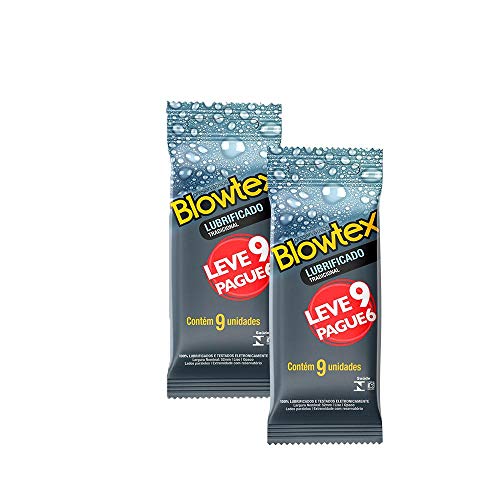 Kit C/ 2 Pacote Preservativo Blowtex Lubrificante L9 P3