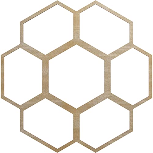 Image of Ekena Millwork 32 inchOD x 13 5 /8 inchID x 1 /4 inchT Florin Wood Fretwork Pierced Ceiling Medallion, Birch