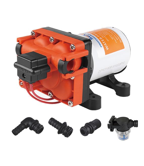 SEAFLO 12V 3.0 GPM 43 PSI 43 Series DC Diaphragm Pump