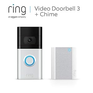 Ring Video Doorbell 3 + Ring Chime by Amazon | Wireless Security Doorbell Camera with 1080p HD video, improved motion…
