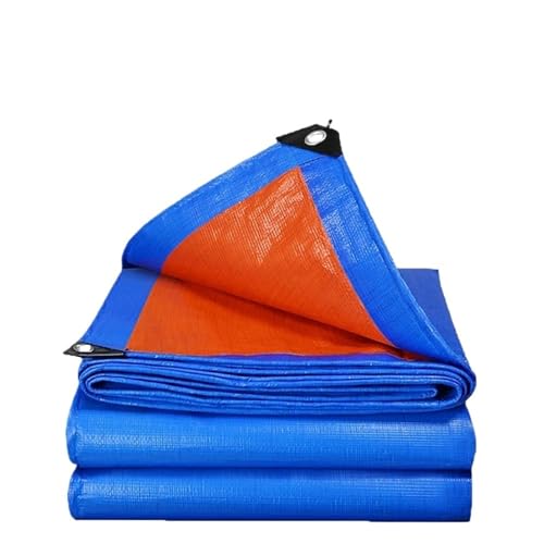 Telone 2m * 1 2 3m 3 4 Tenda da sole for esterni Telo blu Rettangolo Parapioggia Copertura for tettoia campeggio Patio Auto spiaggia Posto auto coperto(3x4m)
