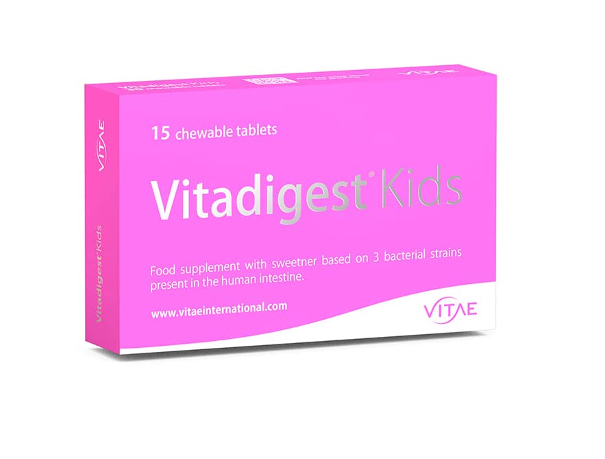 VitaeVitaDigest Kids -probiotics for Childrens' Happy digestions- 15 Tablets