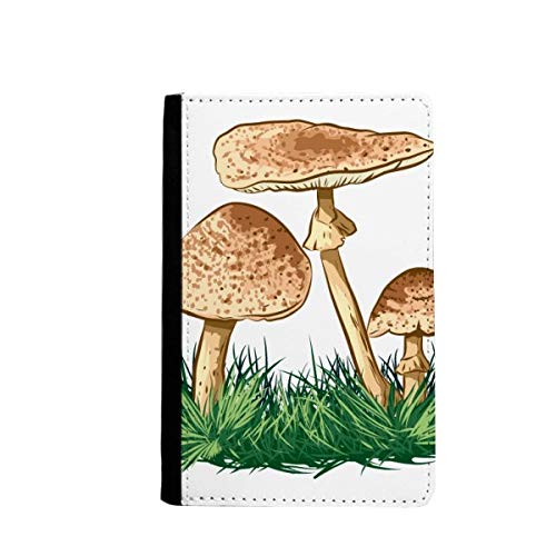 Mignon plante vert truffe portefeuille passeport housse carte