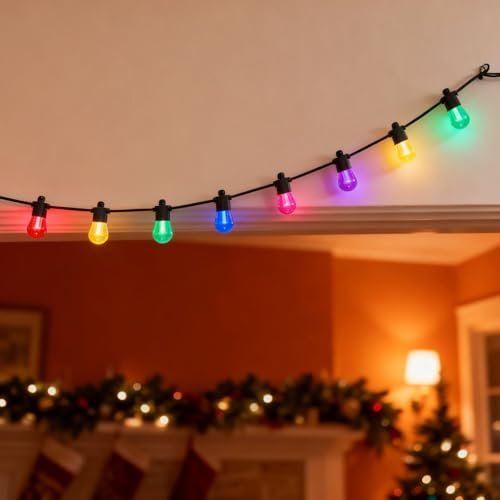 Guirlande guinguette extensible 10 lampes intérieur extérieur - 5