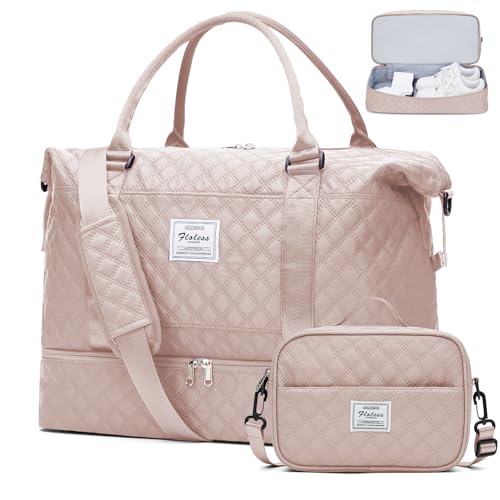 Weekender Bags for Women, Carry on Overnight Weekend Travel Duffe...