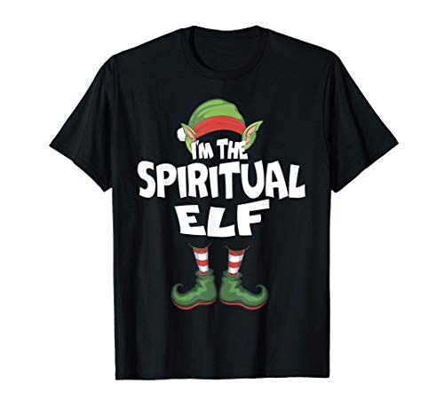 Spiritual Elf Shirt Matching Christmas Family Caring Xmas Camiseta