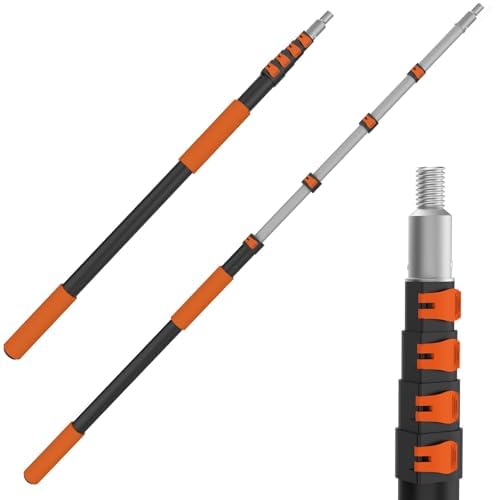 AgiiMan 26FT Reach Telescoping Pole - 5 to 20FT Extension