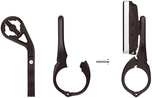 LEZYNE Bicicleta GPS barra delantera montaje adelante, construcción de matriz compuesta rígida, bloqueo X seguro, montaje de manillar GPS de ciclismo