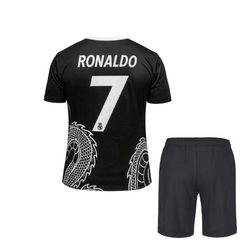 Image of Portugal Jersey 2023 Ronaldo 7 for Boys and Men(8-9Years,Multicolor-048)